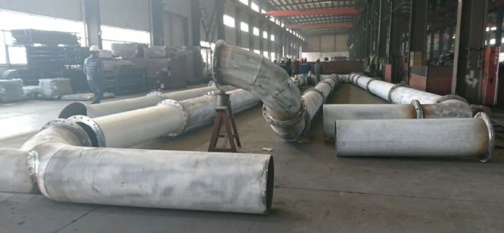 Dust collection pipe